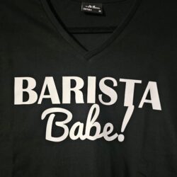 T-shirt "Barista babe"